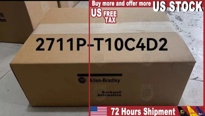 NEW 2711P-T10C4D2 Panelview Plus 1000 Operator Interface Panel 2711PT10C4D20