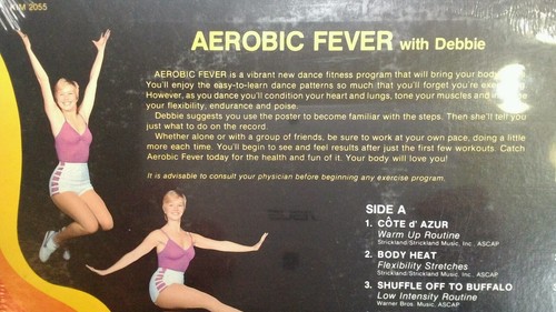 Aerobic Fever with Debbie Vinyl LP Rare VHTF Sealed SS w/ Poster Vtg 1982 Mint - Picture 6 of 11