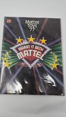 MATTEL Toys 1977 Saleman's Dealer Catalog Rare With Inserts