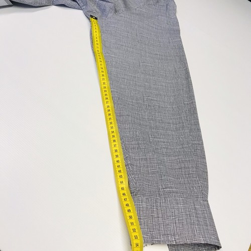Camisa para Hombres NNT Talla 48 Manga Larga Cuello Abotonado Top Informal/Negocios Nueva con Etiquetas - Imagen 9 de 12