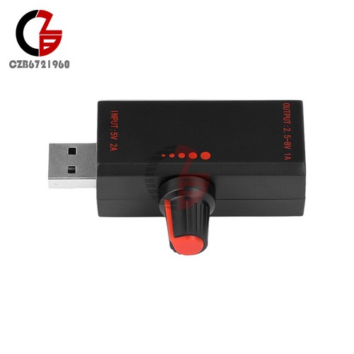 5W DC5V 2A Fan Controller Stepless Speed Control w/ Switch USB Protection Type-C - 第 15/24 張圖片