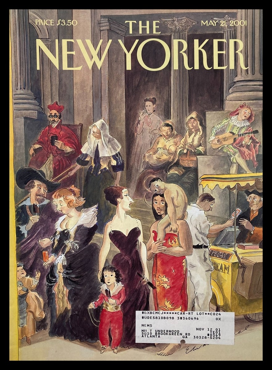 COVER ONLY The New Yorker May 21 2001 All The People by