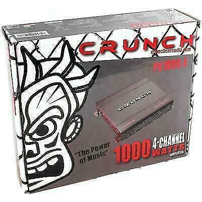 Crunch PX 1000.4 4 Channel Amplifier 