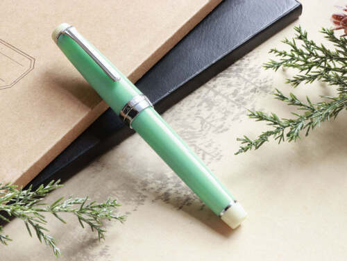 WANCHER Jade / Jade Fountain Pen 21K Nib EF/F/MF/M/B - Picture 2 of 10