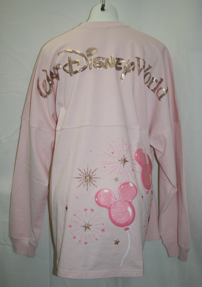 ☆Disneyland限定☆Spirit Jersey ミッキーバルーン ピンク Disney Parks WDW Pink Balloon 2024 Women's Mickey Mouse