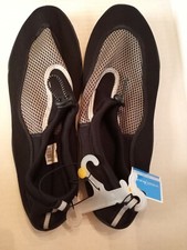 New Men's L Water Sports Beach Rubber Aqua Sock Slip On Surf Shoes 11-12