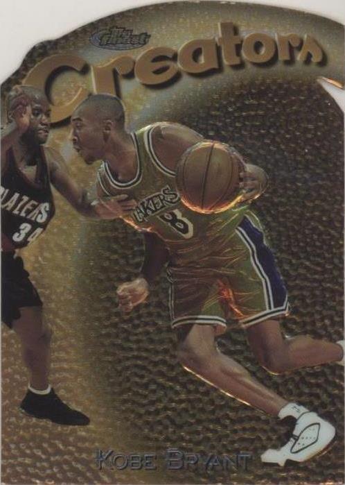 1997-98 Topps Finest - Rare Gold Kobe Bryant #323 Embossed for