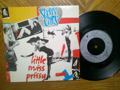 UK ARISTA 7'' 45  w/PIC SLV/STRAY CATS/LITTLE MISS PRISSY/SOMETHING ELSE/NR MINT
