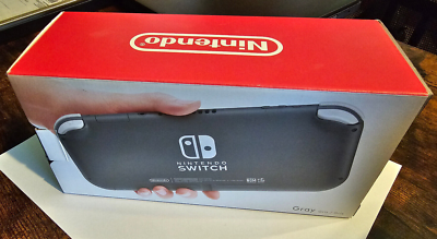 Nintendo Switch Lite Handheld - Grey - BRAND NEW - Includes 128GB