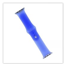 silicon strap for I watch All Sizes Blue