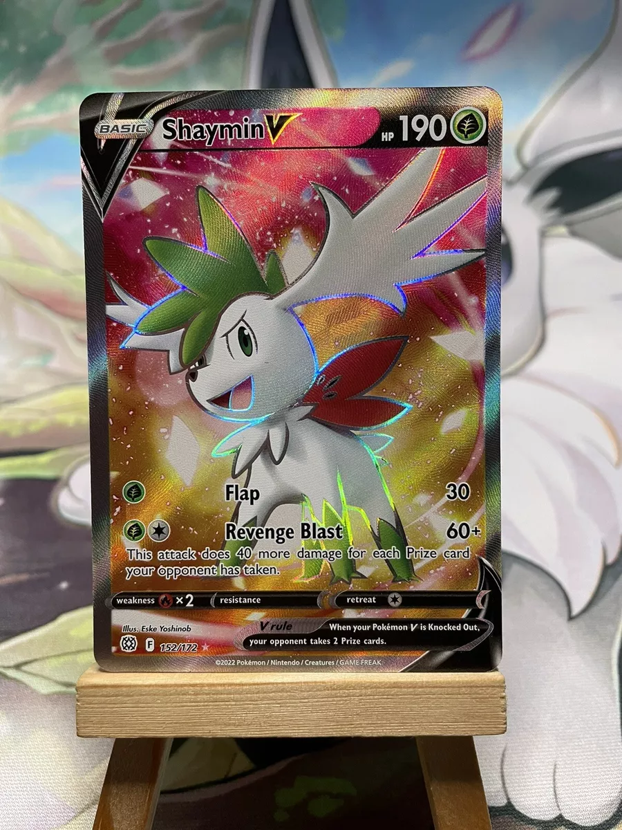 Shaymin V - 152/172 - Full Art Ultra Rare