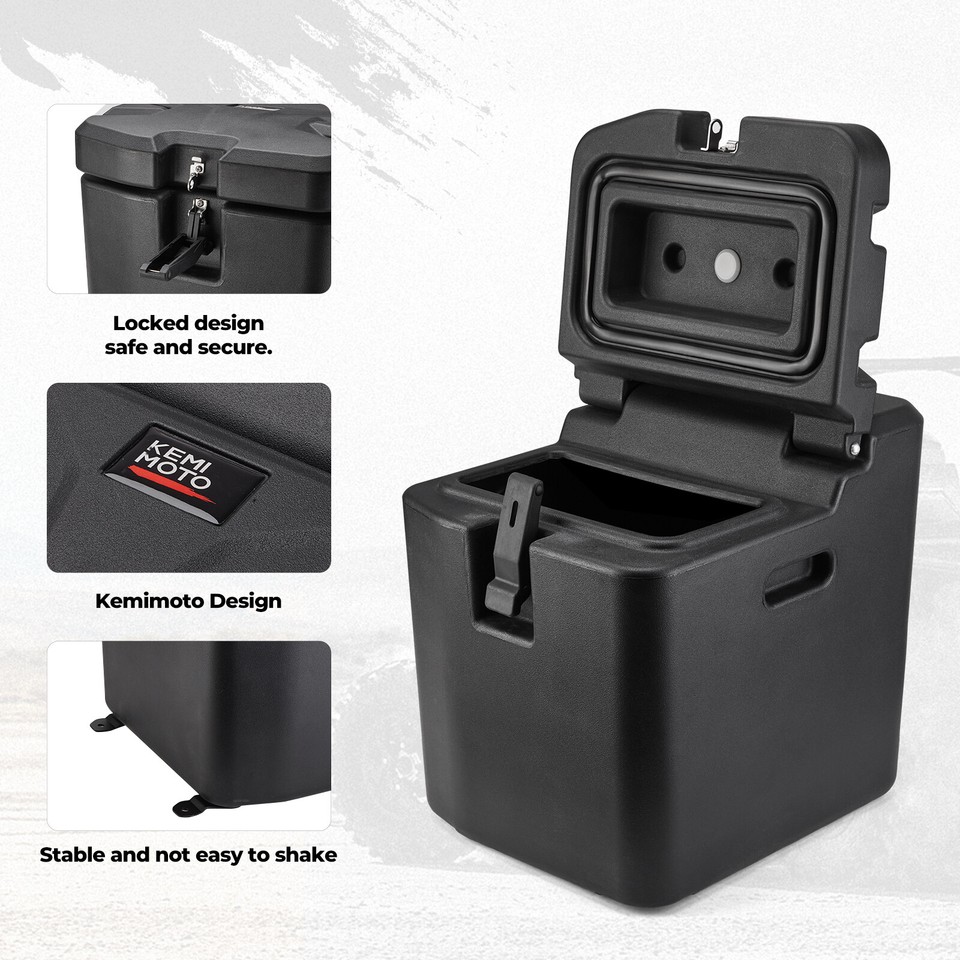 A & UTV PRO Under Seat Storage Box For Polaris Ranger 1000 XP - Foto 2