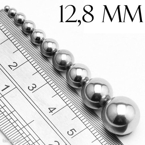 10 Billes Acier Metal 12.8 mm Puissantes Lance Pierre Catapulte Fronde 10 Billes Acier Metal 12.8 mm Puissantes Lance Pierre Catapulte Fronde