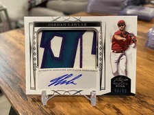2022 Leaf Trinity Baseball Jordan Lawlar RPA Prospect Patch Auto #/99 SSP 🔥📈