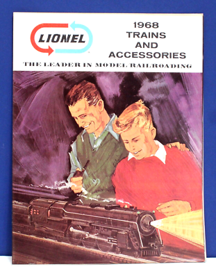 #ad Lionel 1968 Consumer Train Catalog Mint NOS Original $7.99