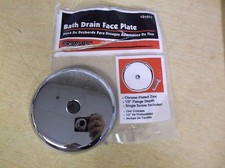 NEW ProPlus 101011 Bath Drain Face Plate Chrome Palted 1/2" Flange