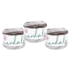  3 Pack Lion Brand Yarn 551-246J Mandala Ombre Yarn, Transform