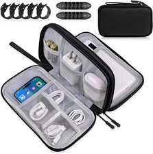 Electronics Organizer Travel Case, Travel Accessories Essentials for Men Women,