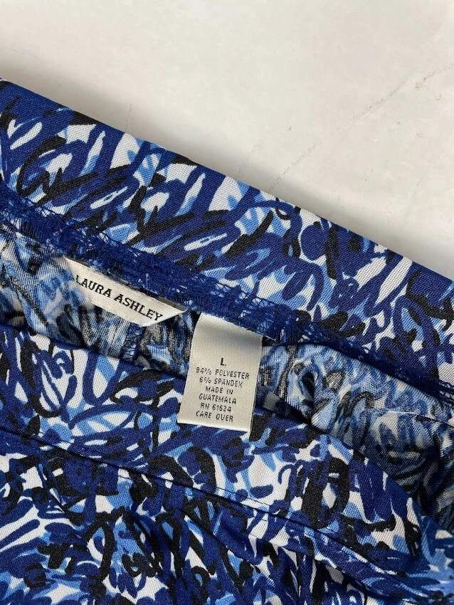 Falda azul para mujer Laura Ashley talla L grande Foto 3 de 4