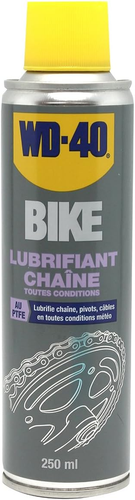 WD-40 Bike Lot Lubrifiant Chaîne – Humide (100 Ml) + Sec (100 Ml) – PTFE, Anti-Rouille, Transmission Propre Et Silencieuse
