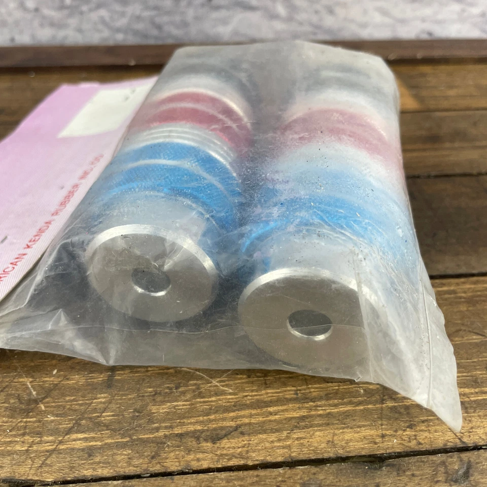 BMX Axle Pegs 3/8 Old School BMX NOS Red Blue Deep Socket Steel Alloy Pacman - Image 2 of 4