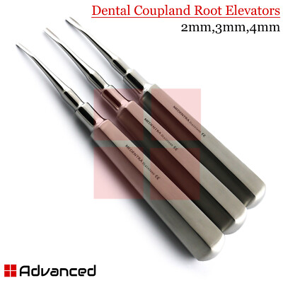 Dental Coupland Root Elevators Implant Surgery Extraction Tooth Loosening Tools 