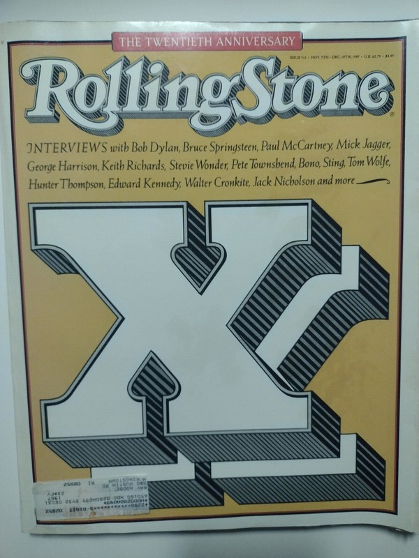 Rolling Stone Magazine 20th Anniversary Edition 1987