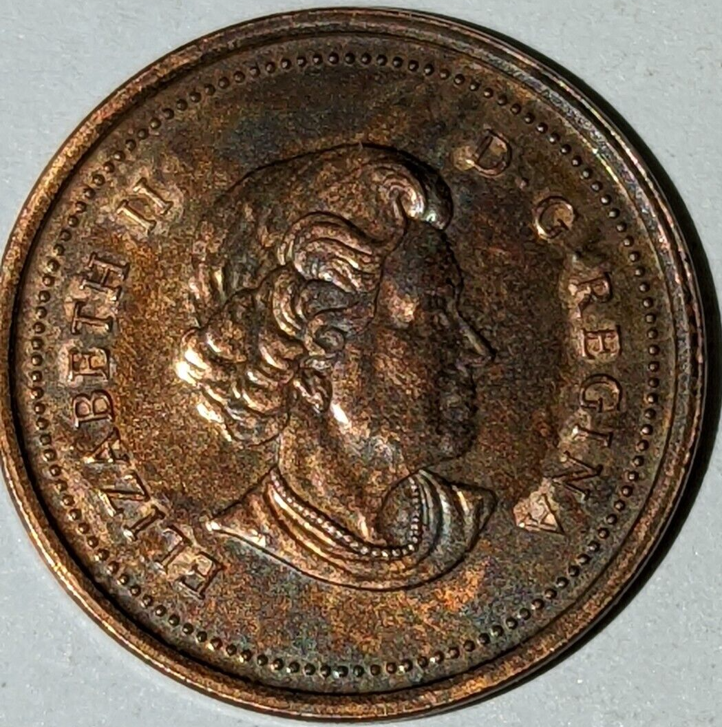 RARE***Canada 2005 1 Cent | Canadian Penny-10+Years Old***Die