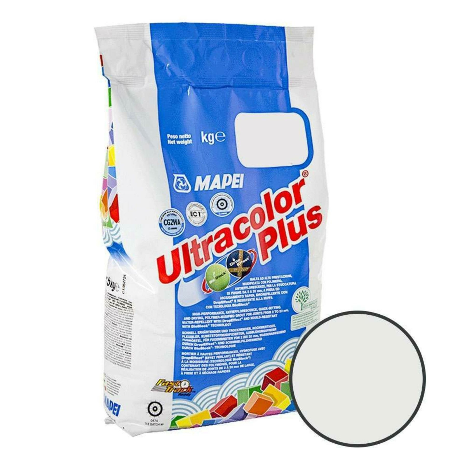 Mapei Ultracolor Plus Coloured Grout Moon White 103 - Image 2
