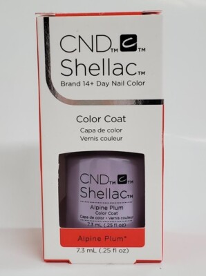 CND Shellac Color Coat - Alpine Plum 0.25 oz