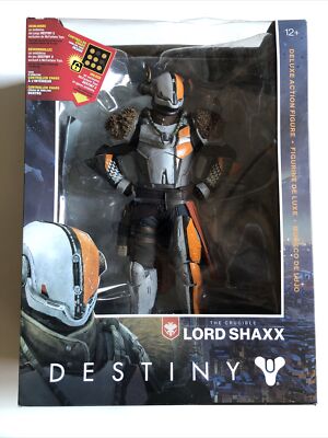 Destiny 2 Lord Shaxx 10'' Action Figure McFarlane Toys (Bungie) *NEW* w/Emblem!