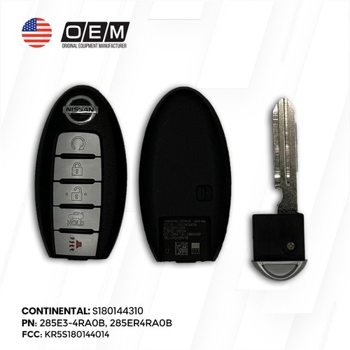 Nissan Altima Keychain OEM Nissan Smart Key Fob For 2016-2019 Maxima & Altima - Keyless Entry Remote (S180144310) 2016 Nissan Rogue Key Fob - Foto 6