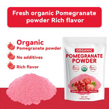 Organic Natural Pomegranate Powder No Added Sugar Or Additives Rich Pomegranate