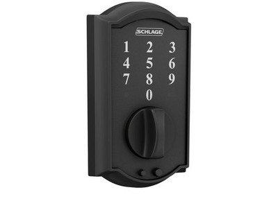 Schlage Keyless Touchscreen Deadbolt - Matte Black (BE375 CEN 622)