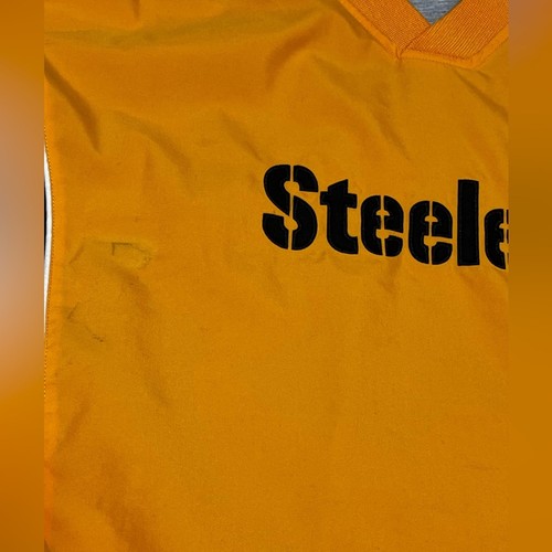 Official Pittsburgh Steelers NFL Team Apparel Jacket Windbreaker | Size XL - Picture 4 of 6