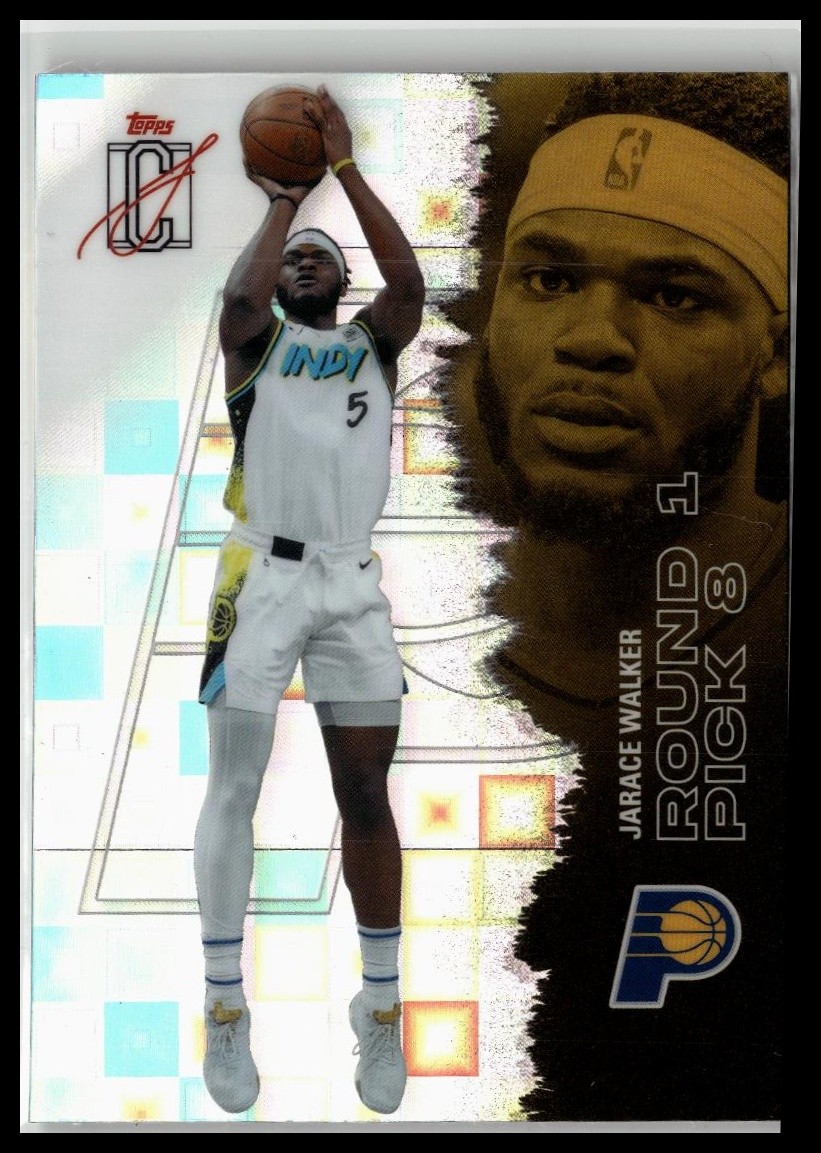 2025-26 Topps Signature Class #4 Jarace Walker Chrome Pandora Refractors
