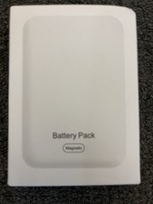 Magnetic Wireless Power Bank Battery Pack 5000mAh White for Apple iPhone