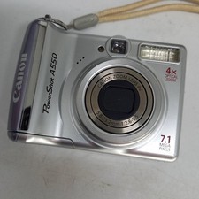 Canon Power Shot A550 Digital Camera 7.1 Mega Pixels *READ DESCRIPTION* GOO