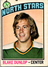 1976-77 O-Pee-Chee Blake Dunlop Minnesota North Stars #263