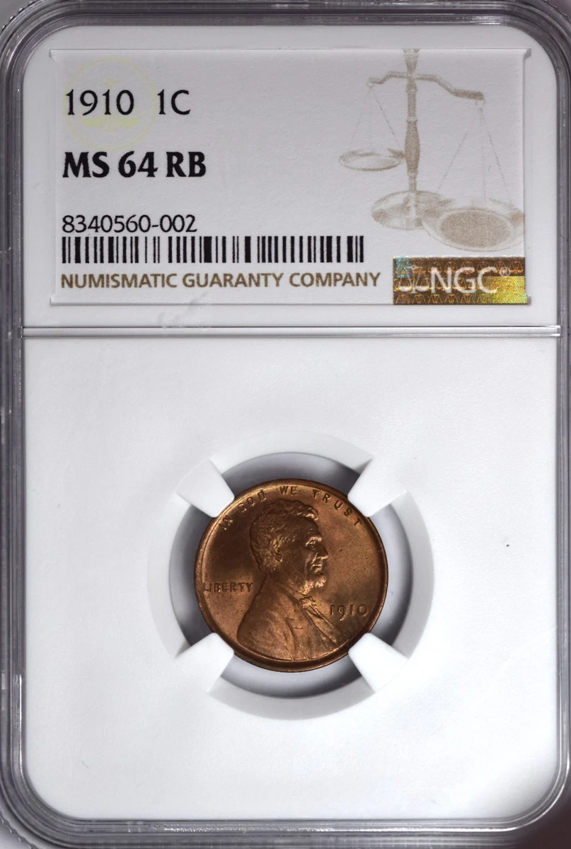 NGC 1910 Year Lincoln Wheat US Small Cents (1909-1958) for sale | eBay