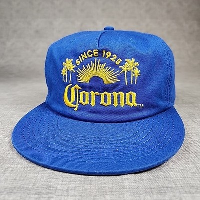 Corona Beer Trucker Hat Adjustable Strap Blue Cap