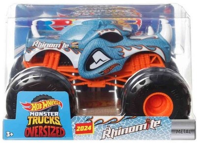 RHINOMITE - Oversized 1:24 Monster Trucks Die-cast Auto Cars Hot Wheels Vehicle