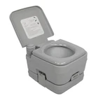 2.8 Gallon 10L Portable Toilet Travel Camping Outdoor/Indoor Toilet Potty Flush