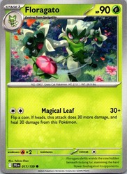 Floragato 017/159 Common Journey Together Pokemon TCG