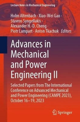 Advances in Mechanical and Power Engineering II - 9783031829789
