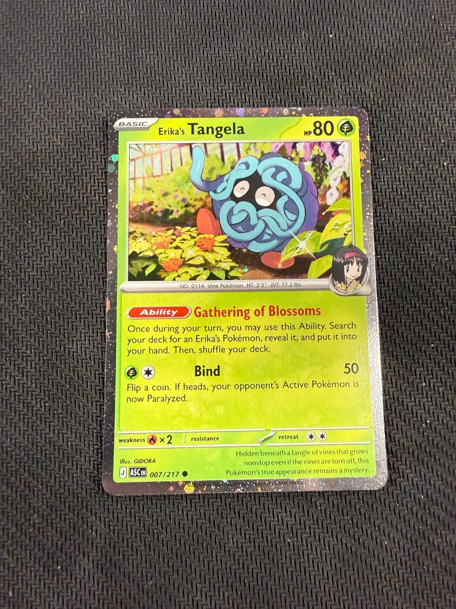 Pokemon Erika's Tangela 007/217 Cosmos Promo | eBay