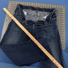 Calvin Klein CKJ 035 Straight Jeans Mens 34x30 Blue Fade Stretch Denim Y2K