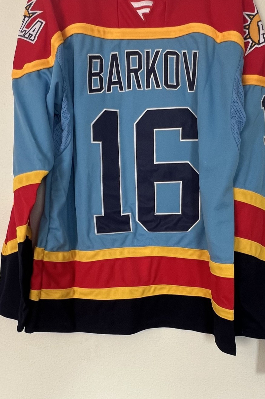 Florida Panthers #16 Aleksander Barkov Men's Reverse Retro Stitched Jersey S