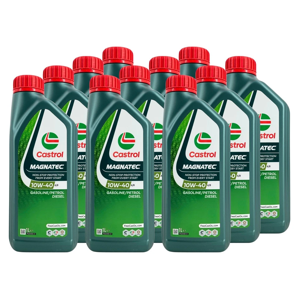 11x1 Liter Castrol Magnatec 10W-40 A/B Motoröl VW 501 01 VW 505 00 ACEA A3/B4 - Bild 1 von 1