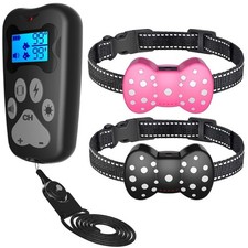 Shock Collar for 2 Dogs, Rechargeable Pet Training Collar, 3000Ft Remote Elec...
